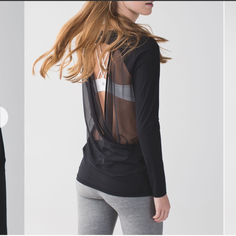 Lululemon If You're Lucky Long Sleeve Tee
Black